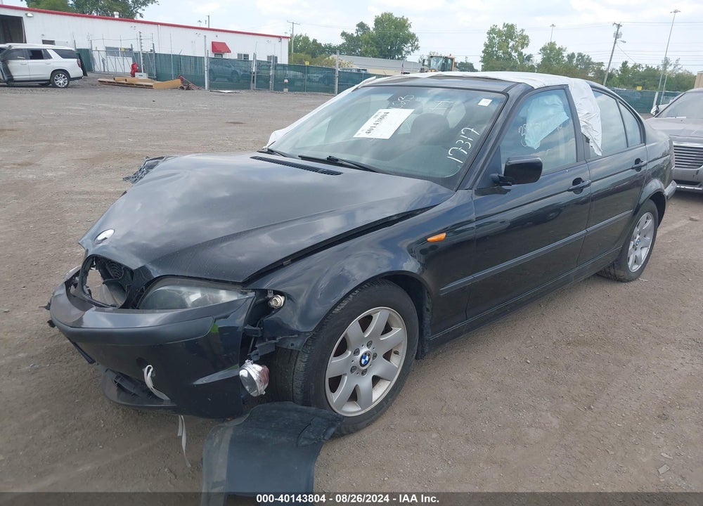 2005 BMW 325I VIN: WBAEV33405KW17317