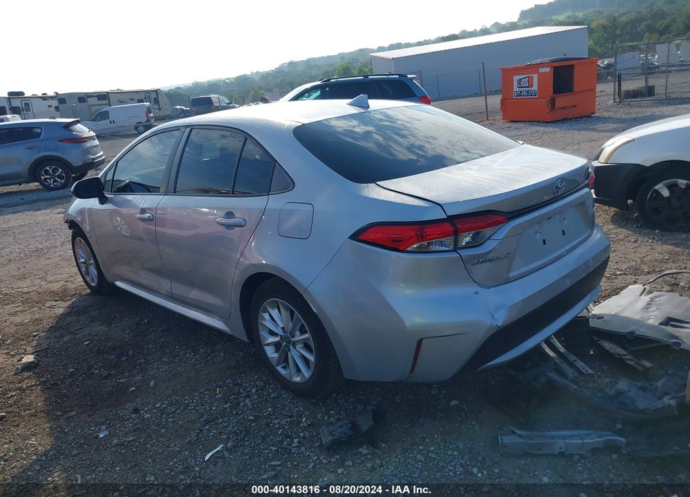 2020 TOYOTA COROLLA LE VIN: 5YFHPRAEXLP027827