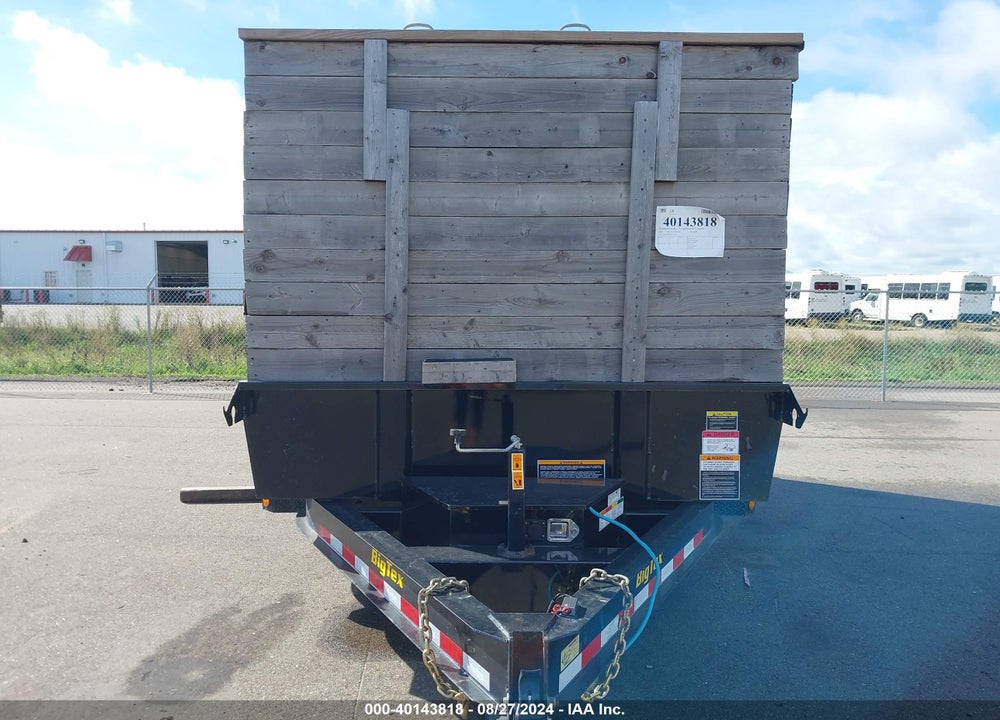 2022 BIG TEX TRAILER CO INC TRAILER VIN: 16V1D1921N5143363