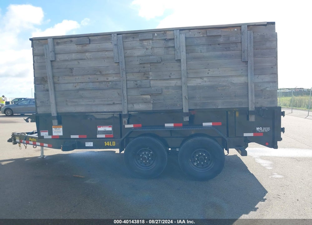 2022 BIG TEX TRAILER CO INC TRAILER VIN: 16V1D1921N5143363