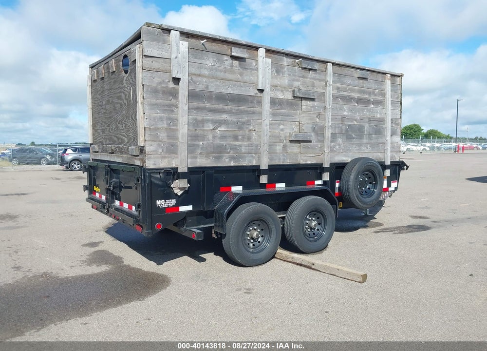 2022 BIG TEX TRAILER CO INC TRAILER VIN: 16V1D1921N5143363