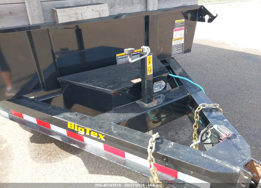 2022 BIG TEX TRAILER CO INC TRAILER VIN: 16V1D1921N5143363