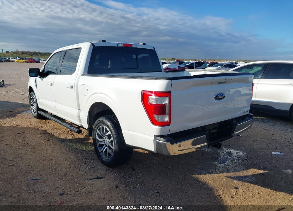 2022 FORD F-150 LARIAT VIN: 1FTEW1CP9NFB33783