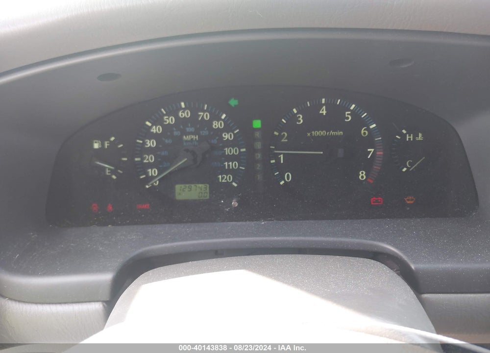 2001 INFINITI QX4 LUXURY VIN: JNRDR09X11W202898