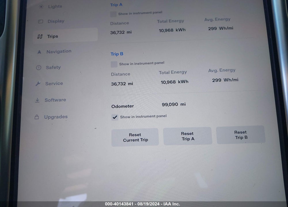 2017 TESLA MODEL S 60/75 VIN: 5YJSA1E11HF218362