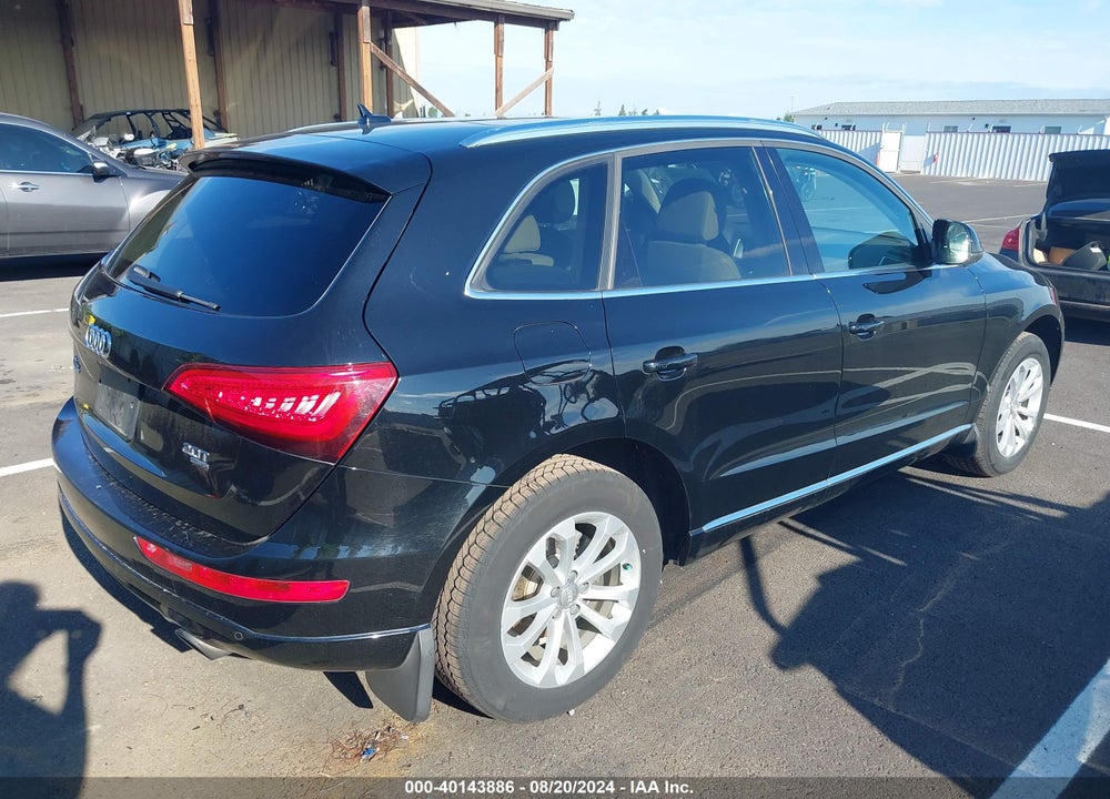 2013 AUDI Q5 2.0T PREMIUM VIN: WA1LFAFP2DA013722