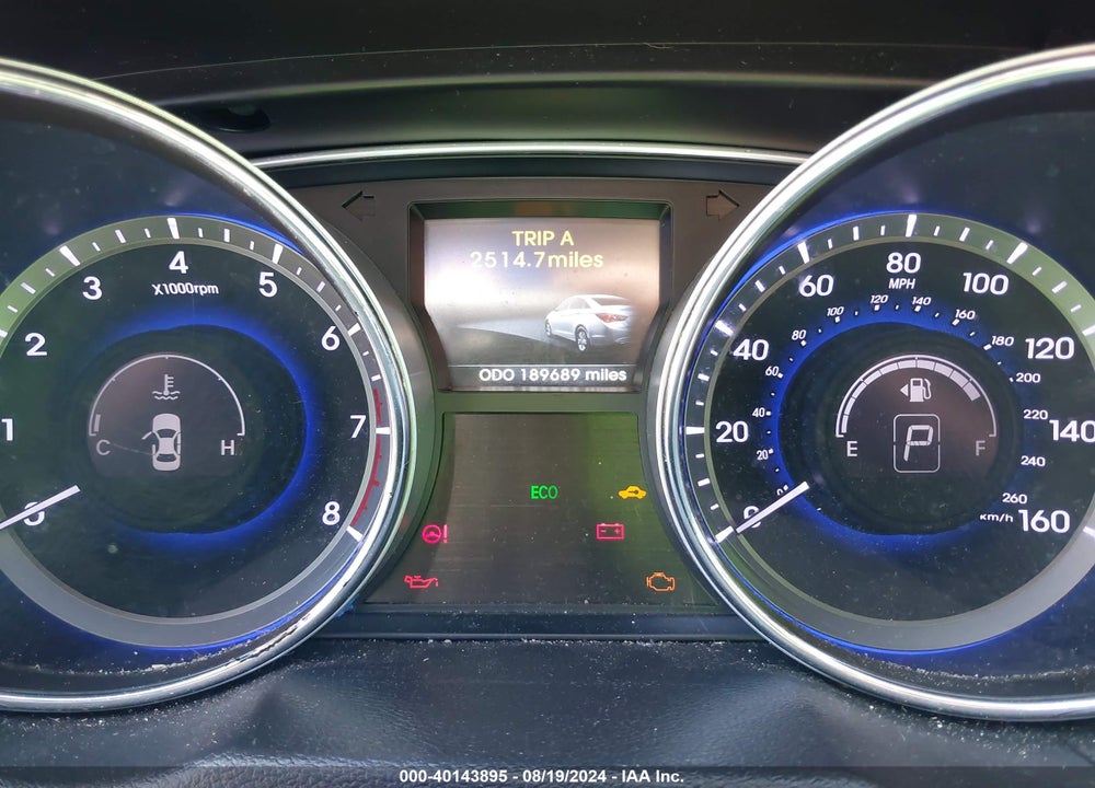 2014 HYUNDAI SONATA LIMITED VIN: 5NPEC4AC6EH833261