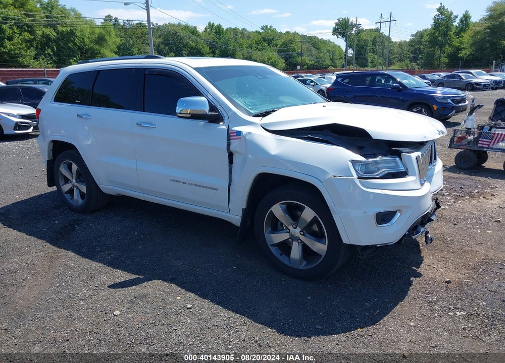 2016 JEEP GRAND CHEROKEE OVERLAND VIN: 1C4RJFCG2GC319618