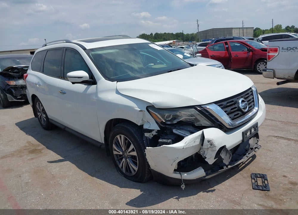 2017 NISSAN PATHFINDER SL VIN: 5N1DR2MN1HC600802