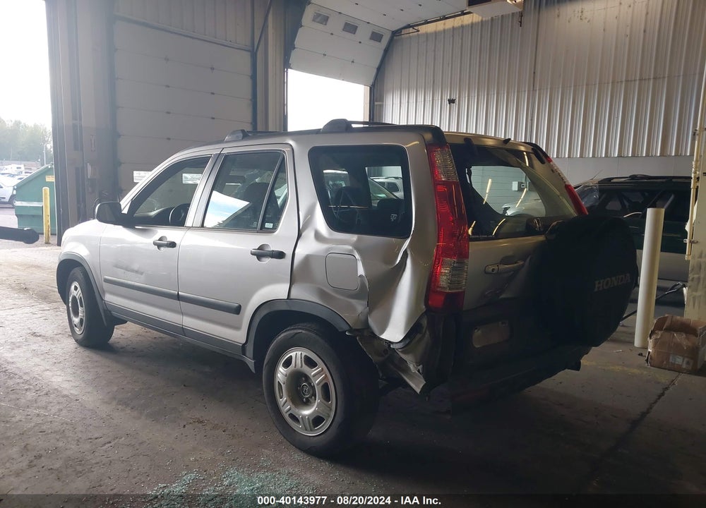 2005 HONDA CR-V LX VIN: JHLRD78565C013526