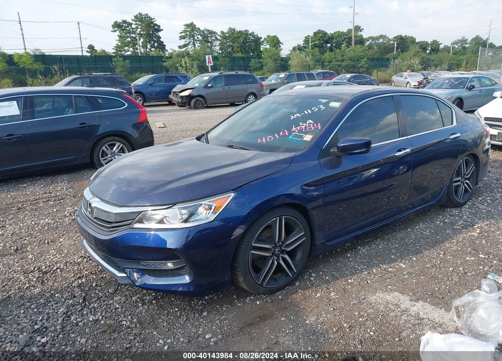 2017 HONDA ACCORD SPORT SE VIN: 1HGCR2F19HA284797