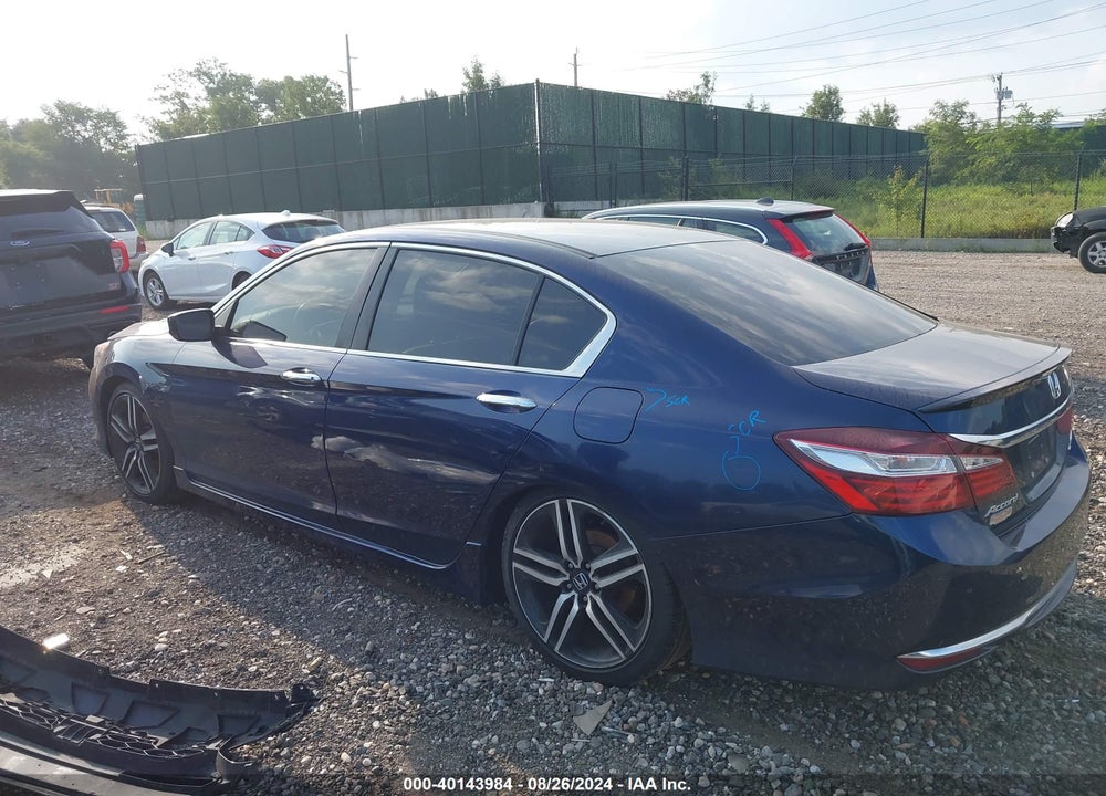 2017 HONDA ACCORD SPORT SE VIN: 1HGCR2F19HA284797