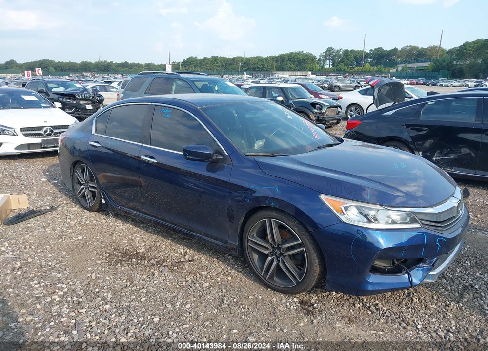 2017 HONDA ACCORD SPORT SE VIN: 1HGCR2F19HA284797