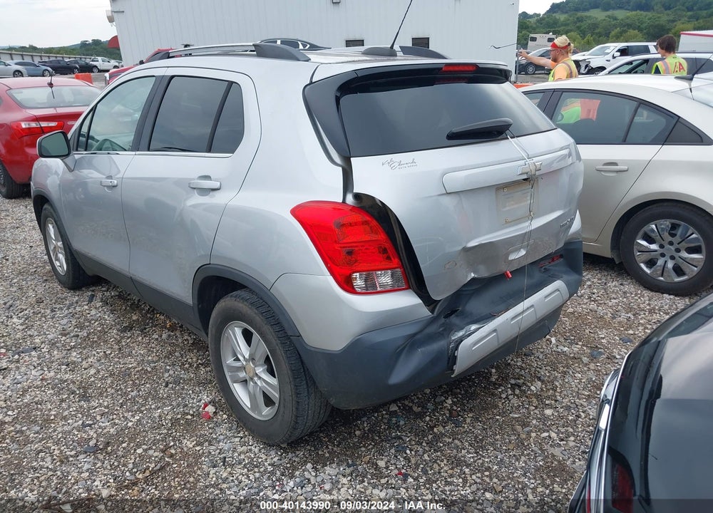 2016 CHEVROLET TRAX LT VIN: 3GNCJLSB8GL277073