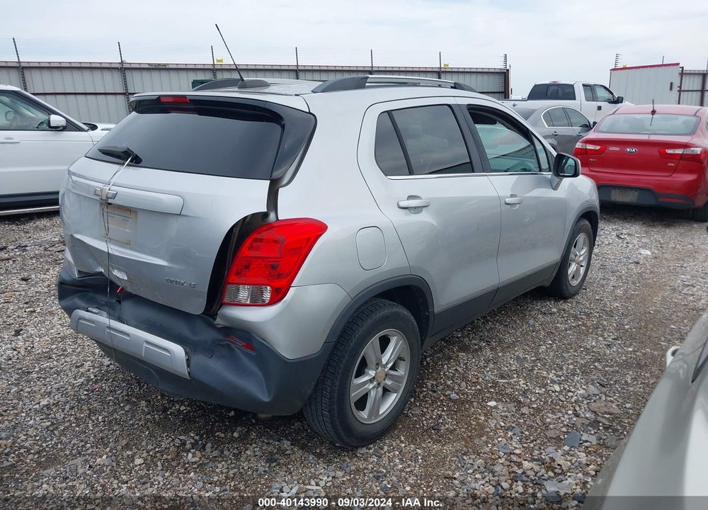2016 CHEVROLET TRAX LT VIN: 3GNCJLSB8GL277073