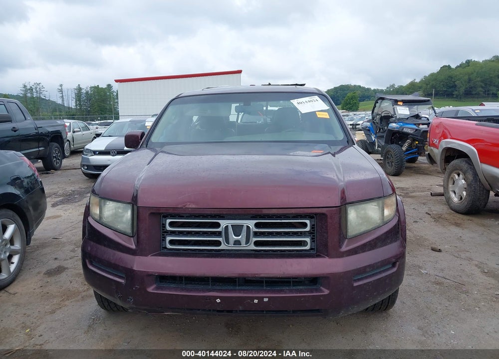 2008 HONDA RIDGELINE RTL VIN: 2HJYK16558H519585