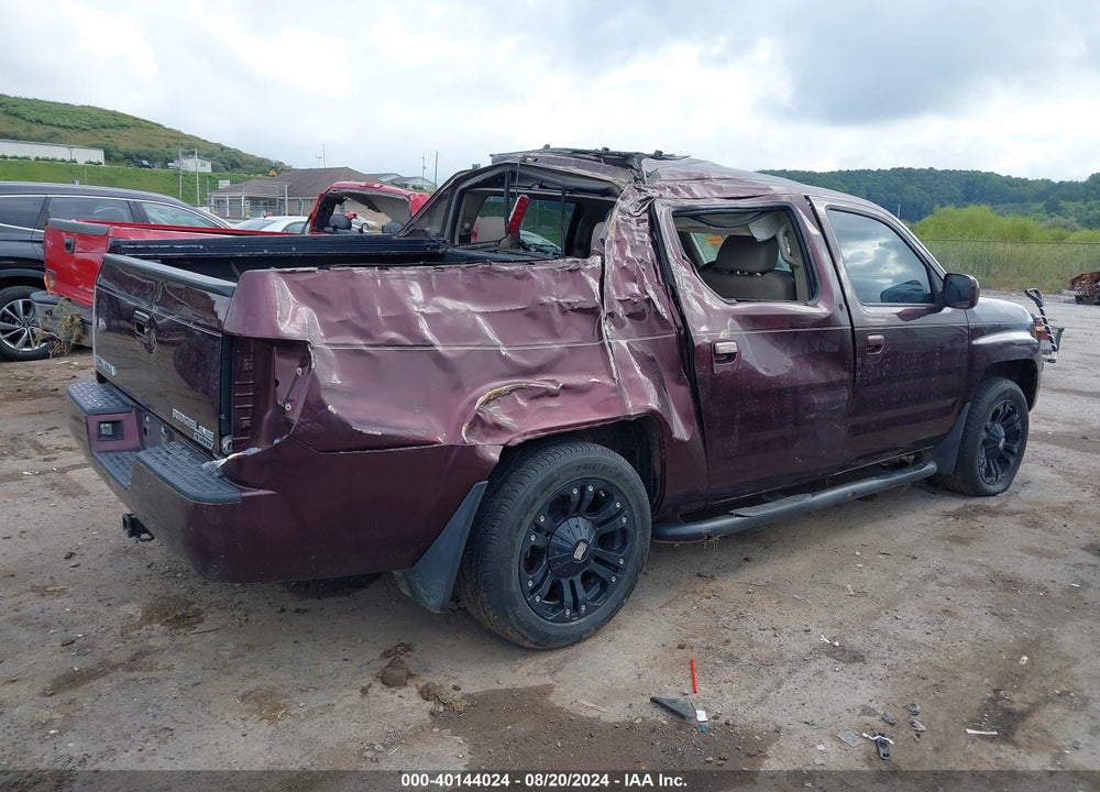 2008 HONDA RIDGELINE RTL VIN: 2HJYK16558H519585