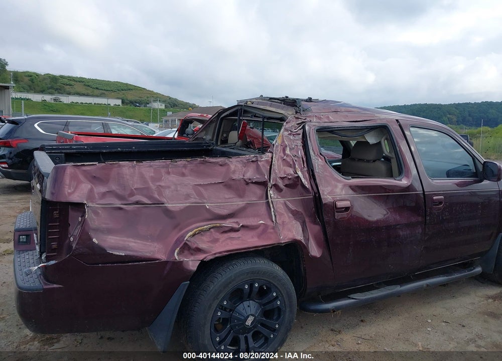 2008 HONDA RIDGELINE RTL VIN: 2HJYK16558H519585
