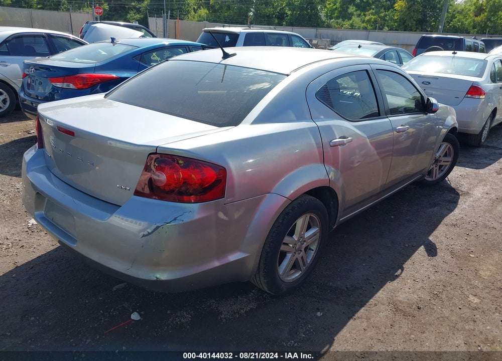 2014 DODGE AVENGER SXT VIN: 1C3CDZCB9EN128075
