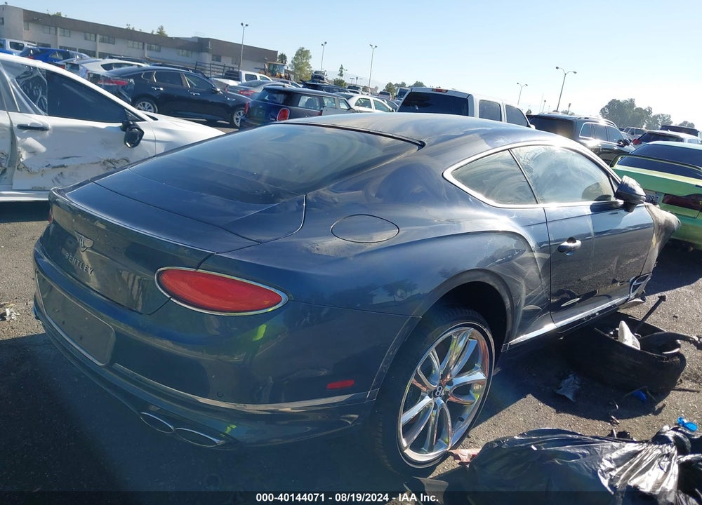 2022 BENTLEY CONTINENTAL GT MULLINER/V8 VIN: SCBCG2ZG4NC096776