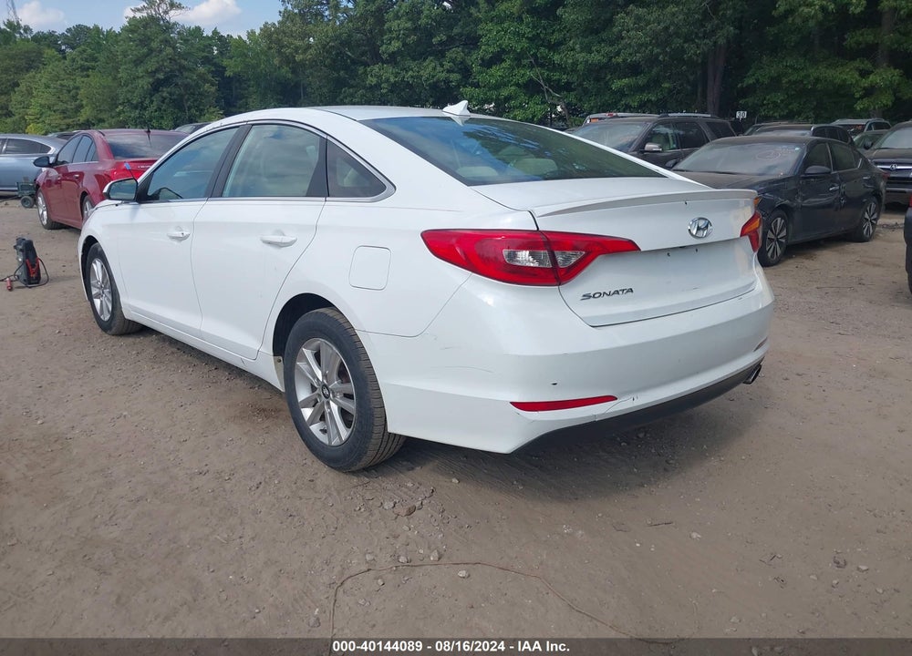 2016 HYUNDAI SONATA SE VIN: 5NPE24AF5GH271353