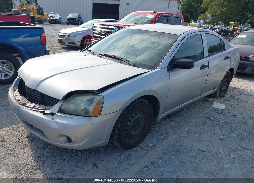 2007 MITSUBISHI GALANT DE VIN: 4A3AB26F47E025290