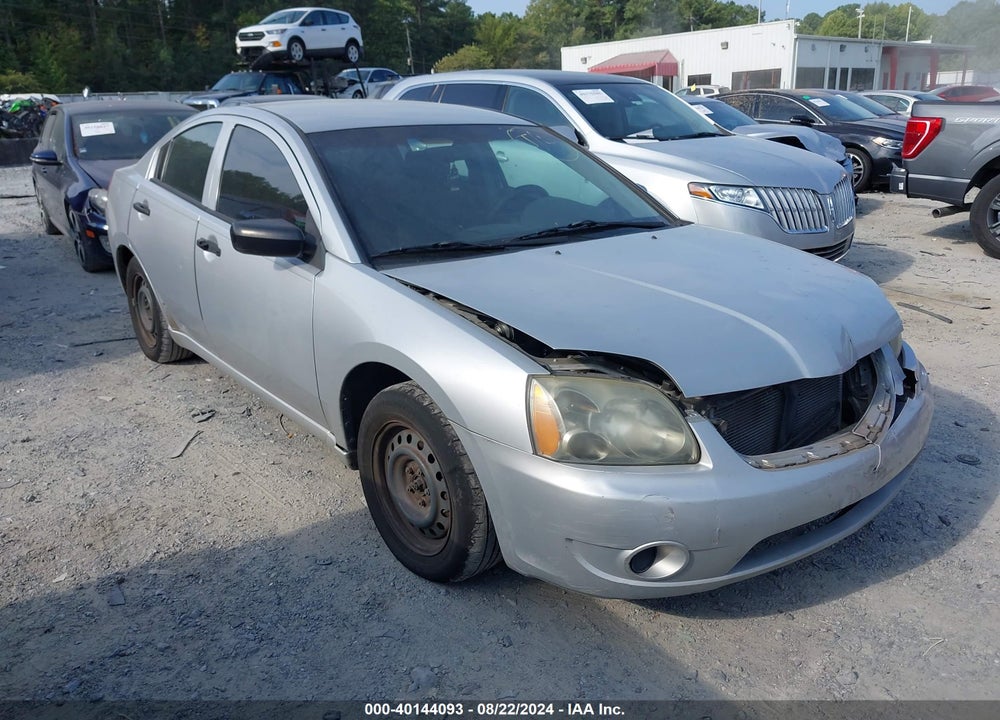 2007 MITSUBISHI GALANT DE VIN: 4A3AB26F47E025290