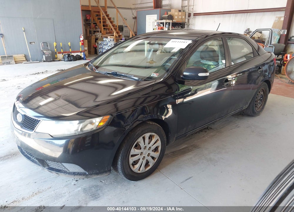 2010 KIA FORTE EX VIN: KNAFU4A20A5857782
