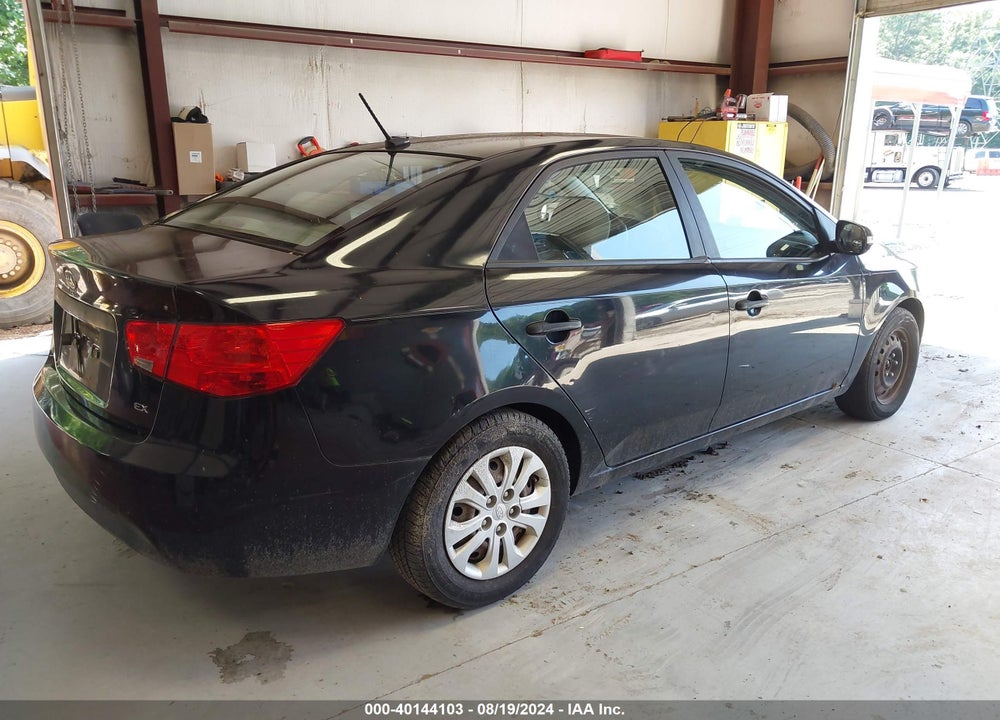 2010 KIA FORTE EX VIN: KNAFU4A20A5857782