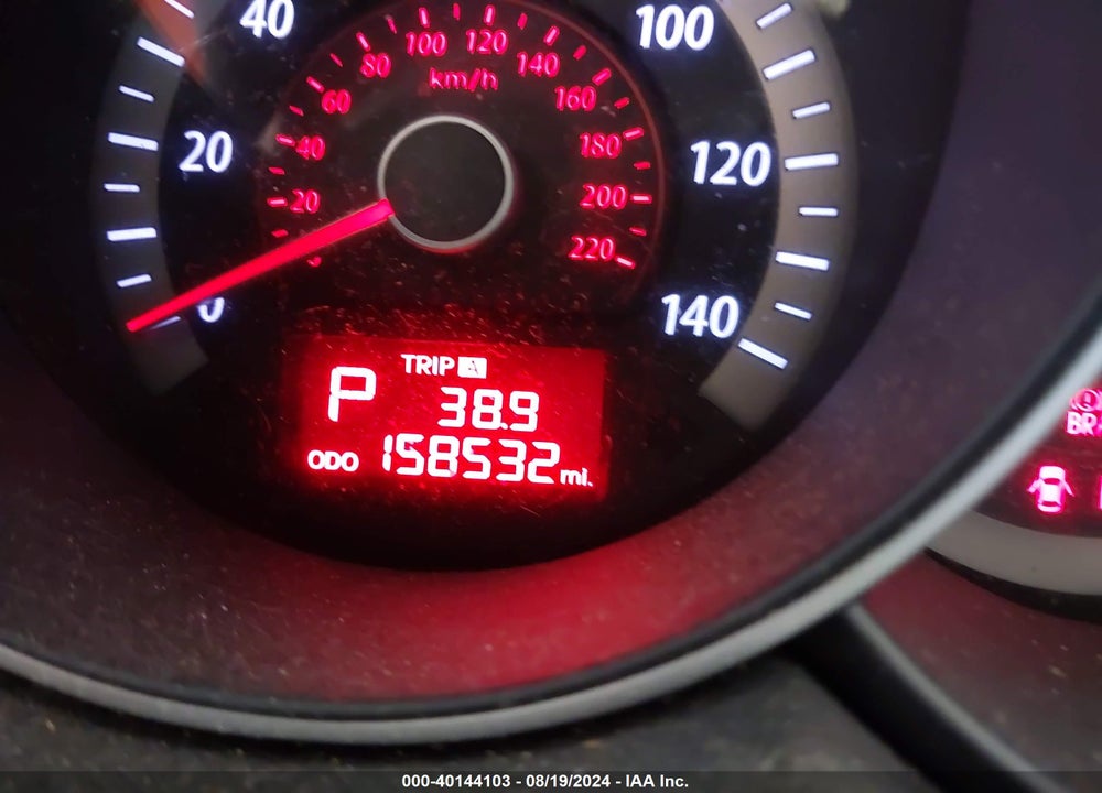 2010 KIA FORTE EX VIN: KNAFU4A20A5857782