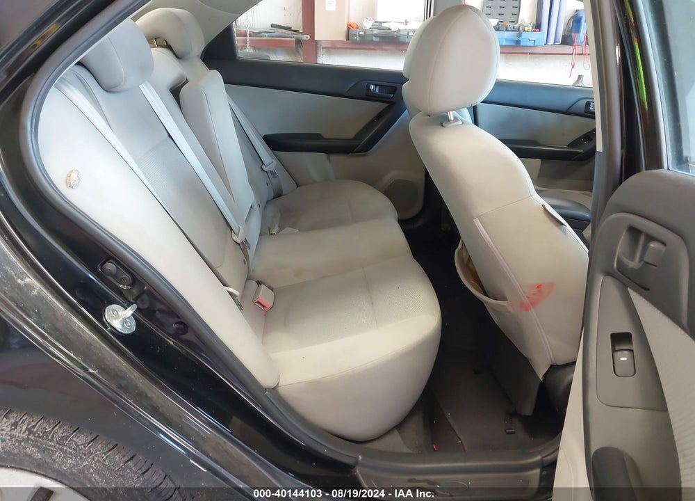 2010 KIA FORTE EX VIN: KNAFU4A20A5857782