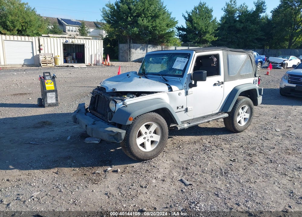 2009 JEEP WRANGLER X VIN: 1J4FA24169L745752