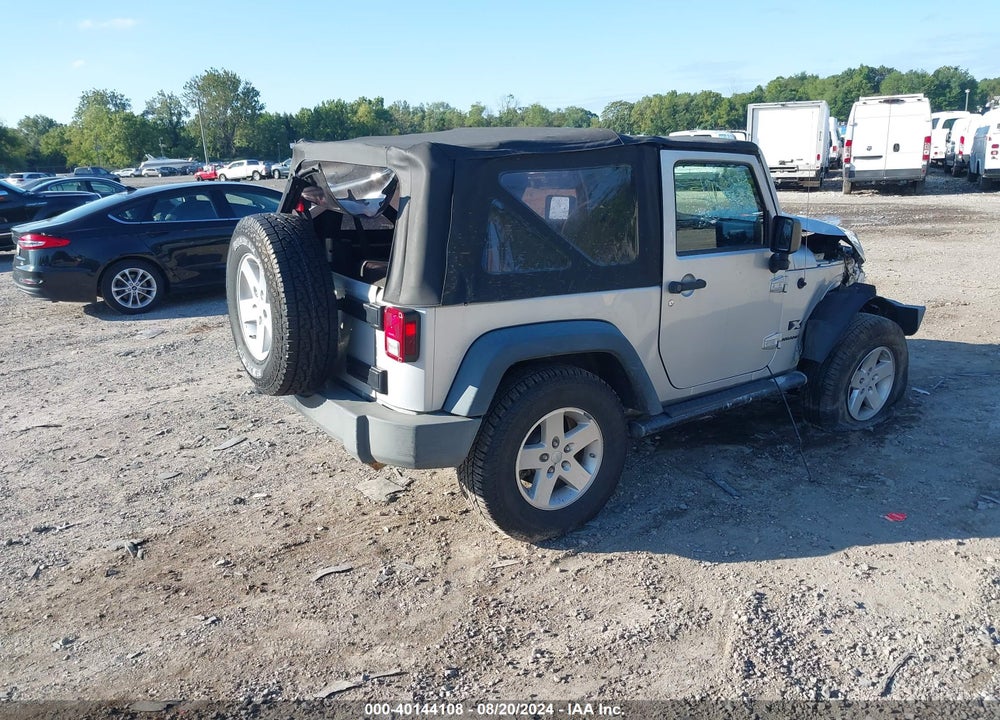 2009 JEEP WRANGLER X VIN: 1J4FA24169L745752