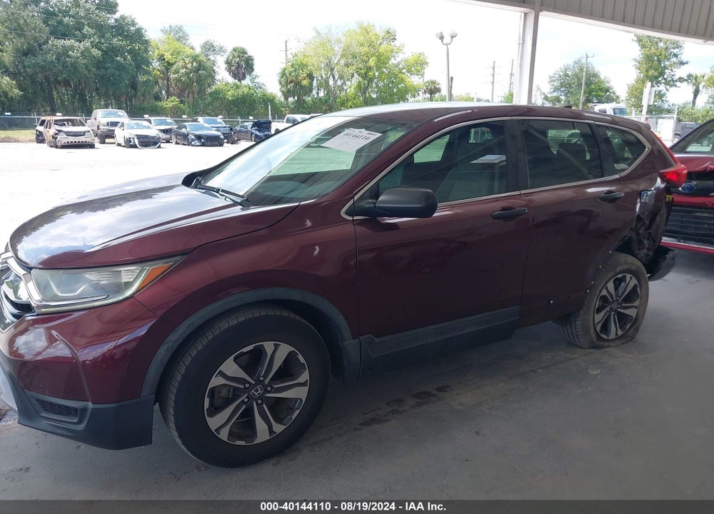 2017 HONDA CR-V LX VIN: 5J6RW5H38HL003296