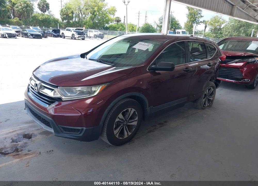 2017 HONDA CR-V LX VIN: 5J6RW5H38HL003296