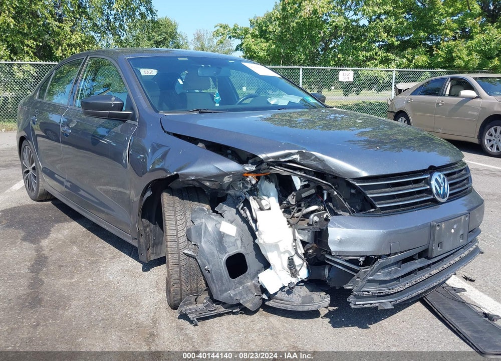 2016 VOLKSWAGEN JETTA 1.8T SPORT VIN: 3VWD17AJ1GM255744