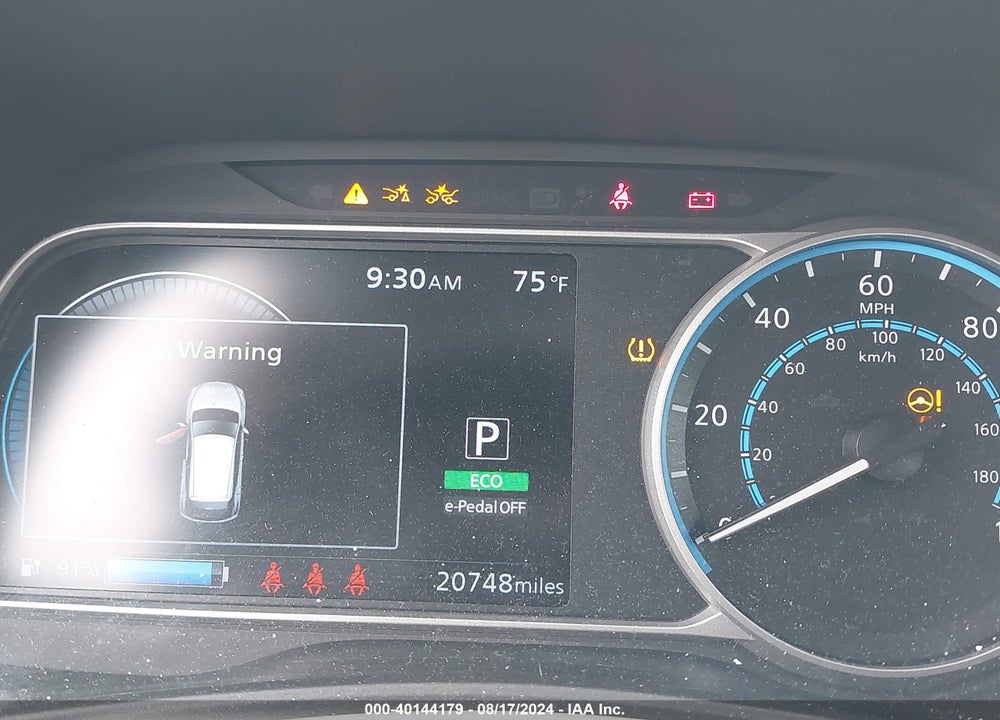 2023 NISSAN LEAF S 40 KWH VIN: 1N4AZ1BV0PC550628