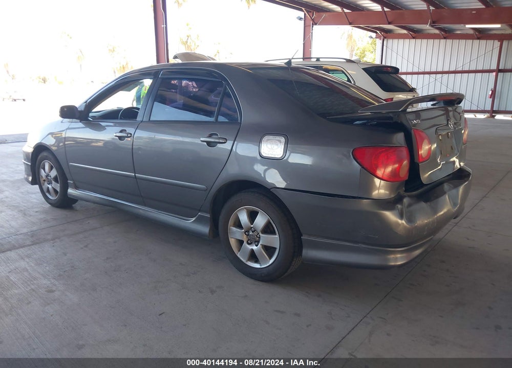 2005 TOYOTA COROLLA S VIN: 1NXBR32E55Z480136