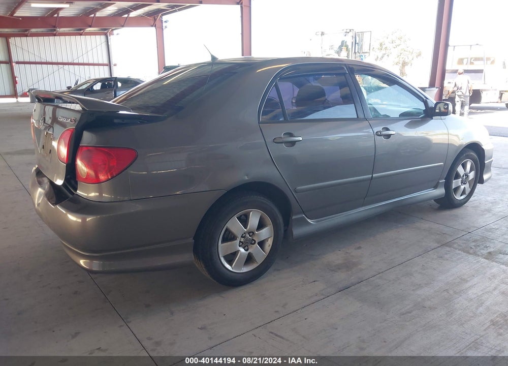 2005 TOYOTA COROLLA S VIN: 1NXBR32E55Z480136