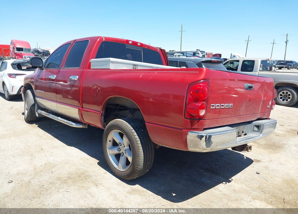 2007 DODGE RAM 1500 SLT/TRX4 OFF ROAD/SPORT VIN: 1D7HU18257S244167