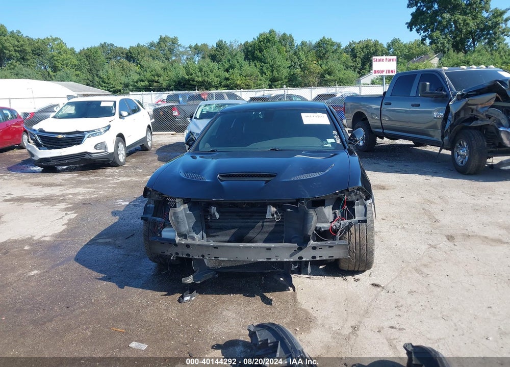 2017 DODGE CHARGER R/T SCAT PACK RWD VIN: 2C3CDXGJ8HH533363