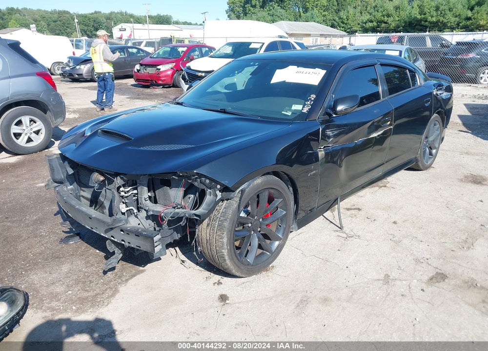 2017 DODGE CHARGER R/T SCAT PACK RWD VIN: 2C3CDXGJ8HH533363