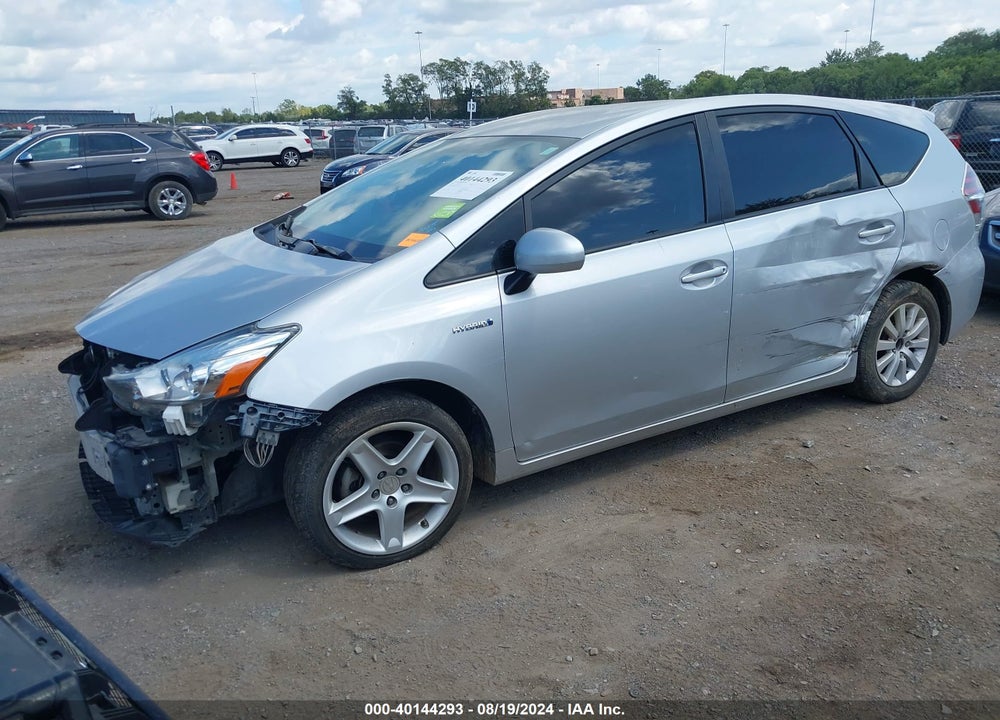 2016 TOYOTA PRIUS V TWO VIN: JTDZN3EU2GJ054409