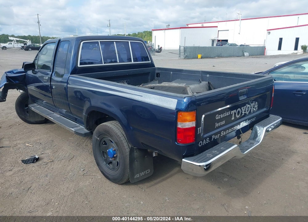 1992 TOYOTA PICKUP 1/2 TON EX LNG WHLBSE DLX VIN: JT4RN13P7N6040992