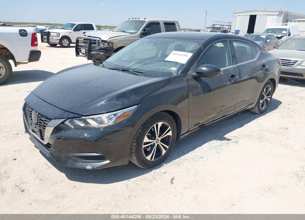 2022 NISSAN SENTRA SV XTRONIC CVT VIN: 3N1AB8CV7NY241414