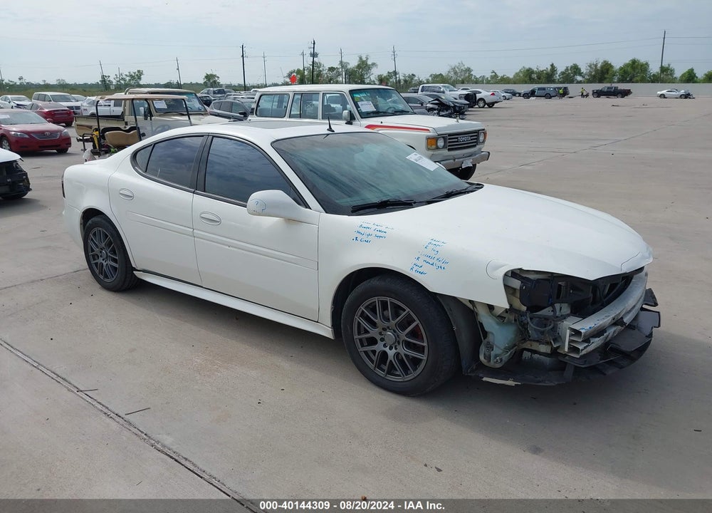 2004 PONTIAC GRAND PRIX GTP VIN: 2G2WR544541218234
