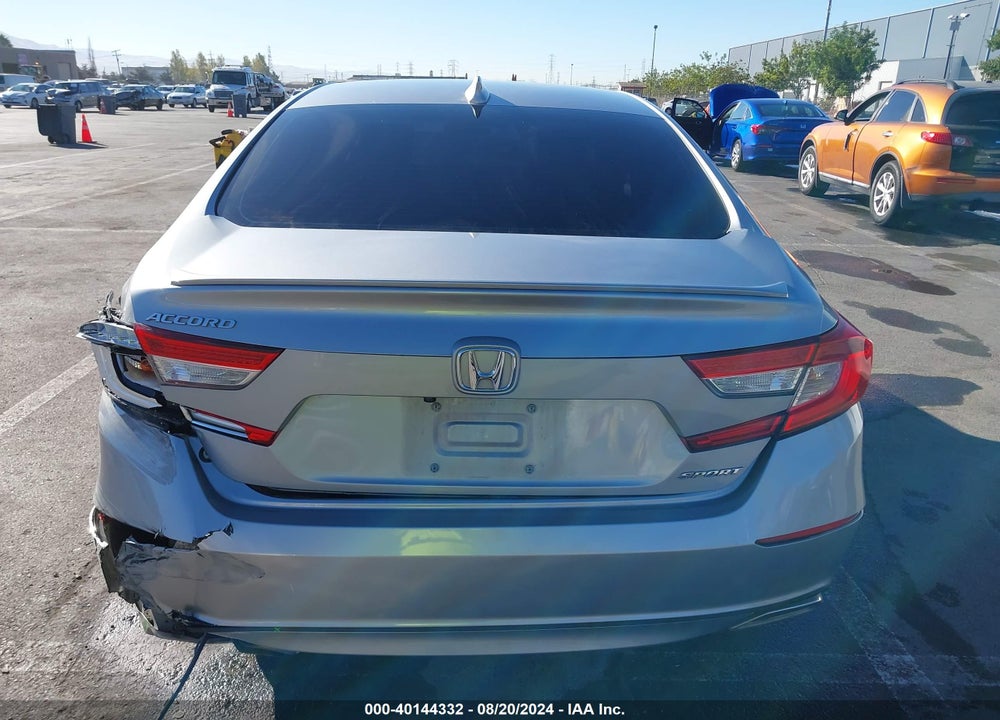 2018 HONDA ACCORD SPORT VIN: 1HGCV1F36JA125720