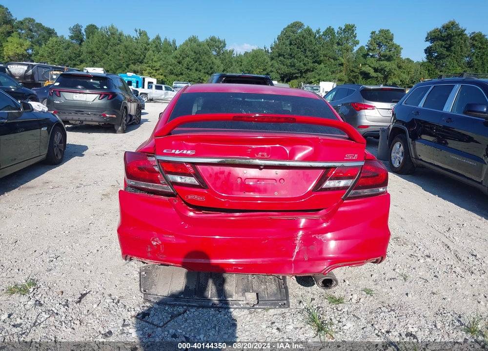 2013 HONDA CIVIC SI VIN: 2HGFB6E52DH703954