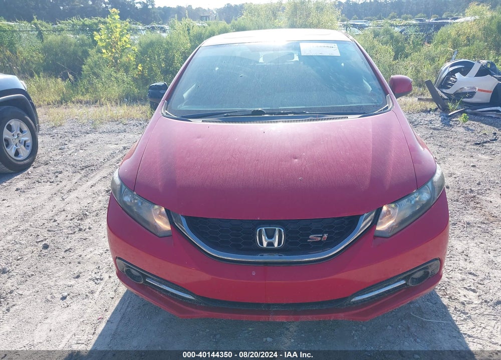 2013 HONDA CIVIC SI VIN: 2HGFB6E52DH703954