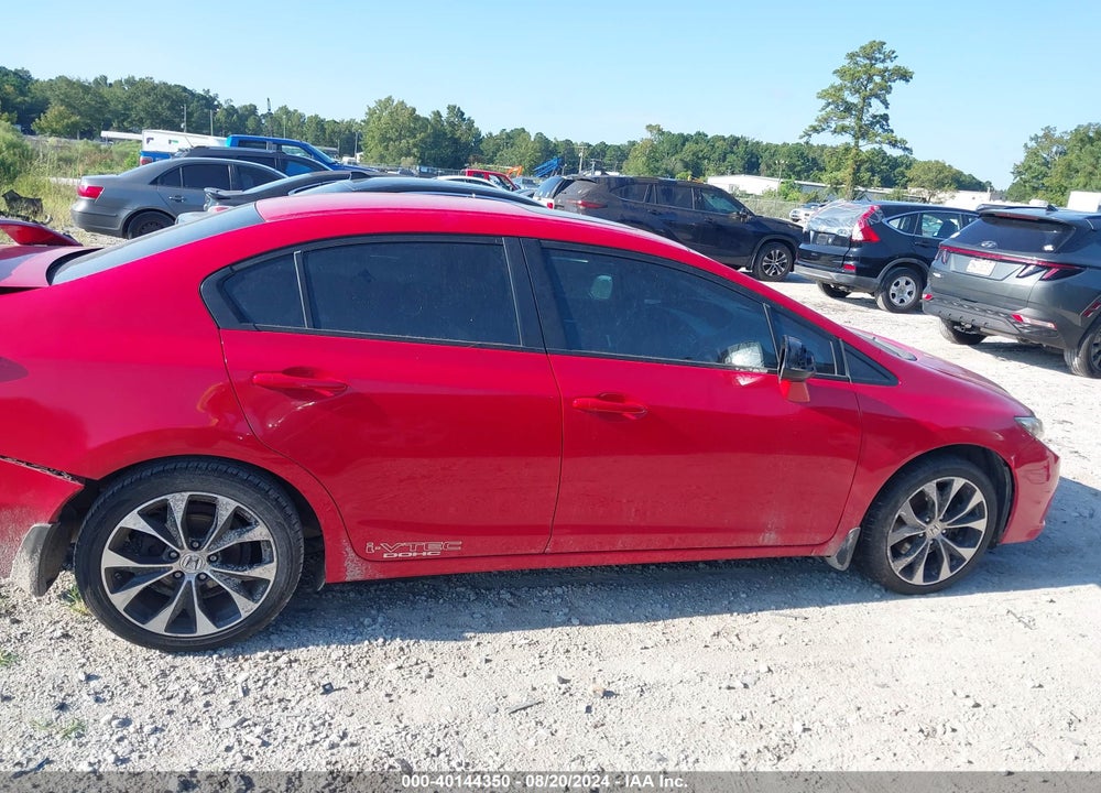 2013 HONDA CIVIC SI VIN: 2HGFB6E52DH703954